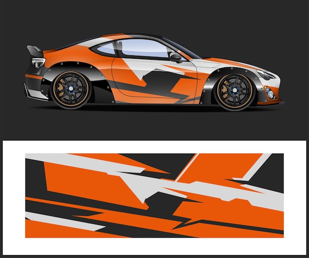 diseño de pegatinas de vinilo para adhesivos de envoltura de automóviles