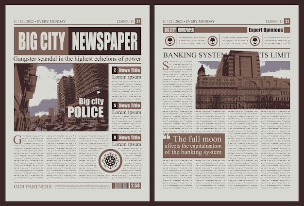 El diseño de los periódicos