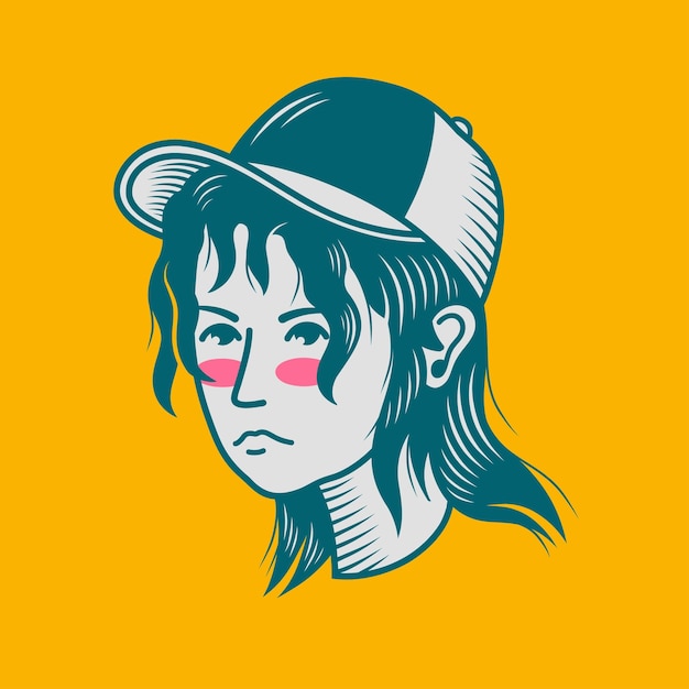 Diseño de personajes avatar plano minimalista 23