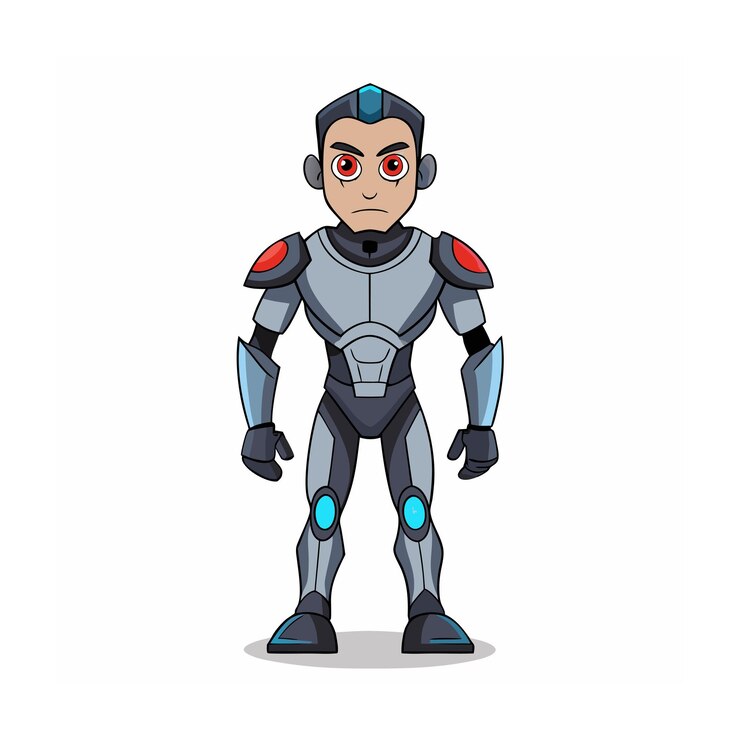 Vector diseño de personajes de dibujos animados profesionales ilustración vectorial hermosa