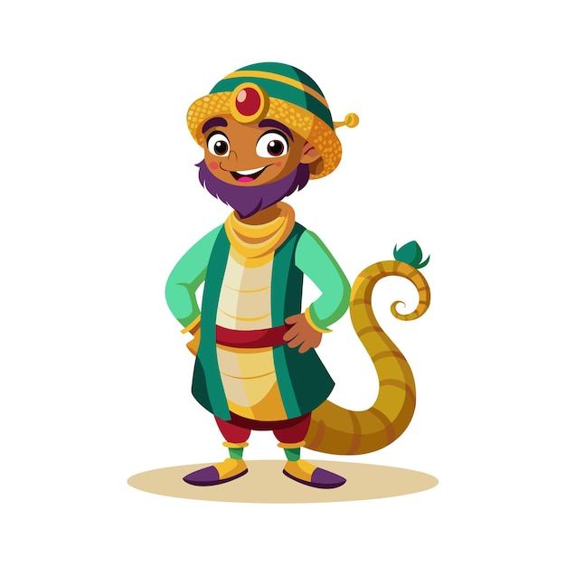 Diseño de personajes de dibujos animados profesionales Ilustración vectorial hermosa
