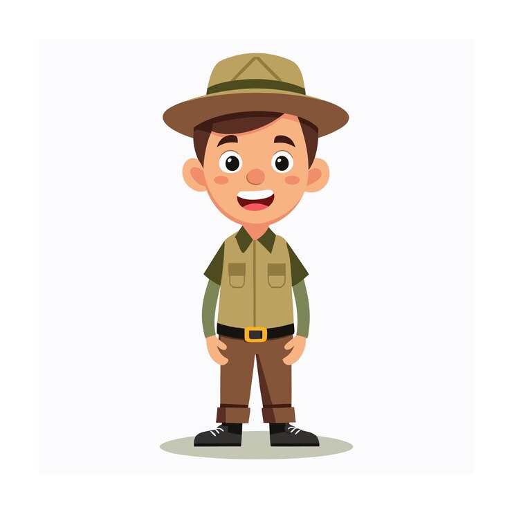 Diseño de personajes de dibujos animados profesionales Ilustración vectorial hermosa