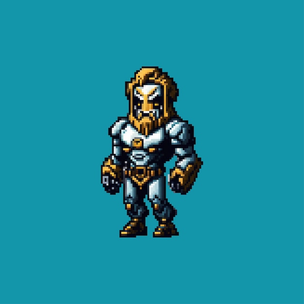 Diseño de personajes de superhéroes del océano