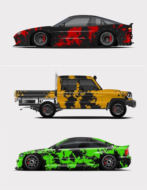 Diseño personalizado de envolturas para automóviles y camiones