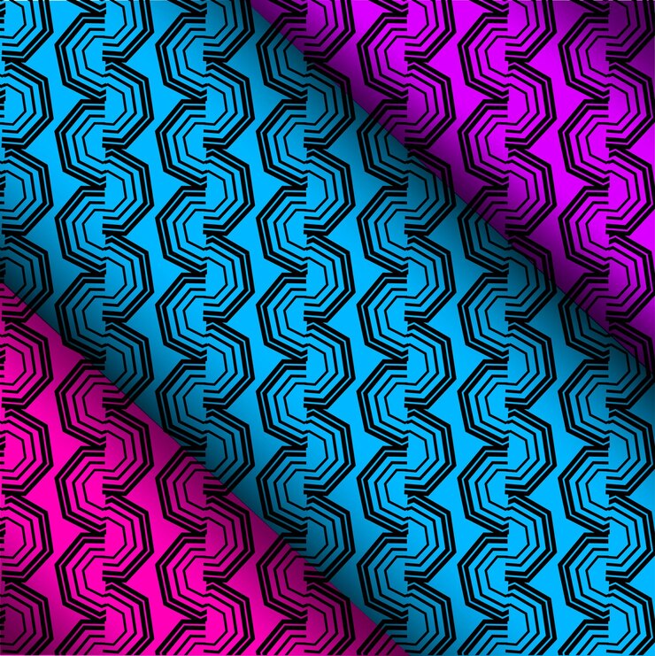 Diseño de pettern geométrico sin costuras