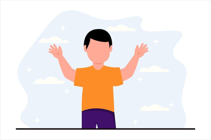 Vector diseño de pisos para el día feliz de los niños