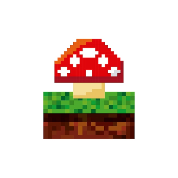 diseño de pixel de videojuego