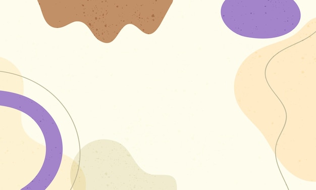 Diseño plano dibujado a mano con fondo de garabateo abstracto