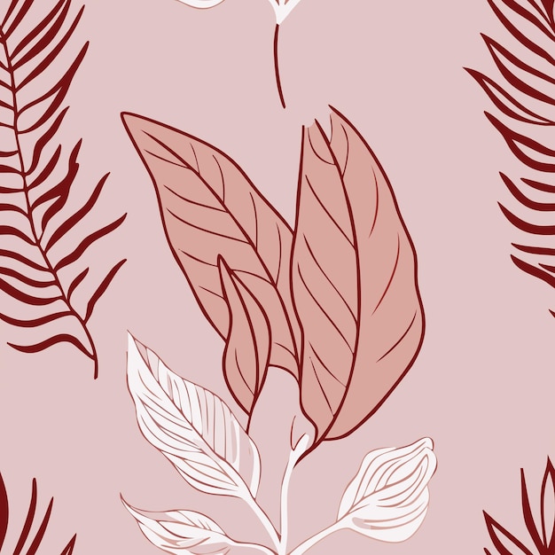 Diseño plano dibujado a mano vector de arte boho