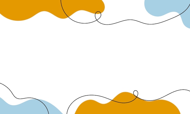 Diseño plano diseño de fondo abstracto