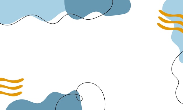 Diseño plano diseño de fondo abstracto