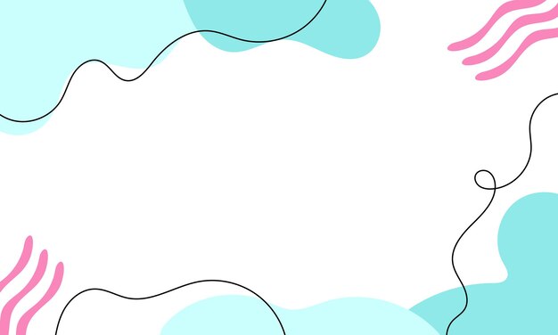 Diseño plano diseño de fondo abstracto