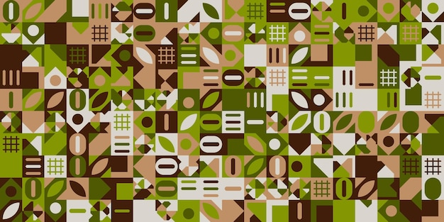 Diseño plano diseño de patrón de bloqueo de color