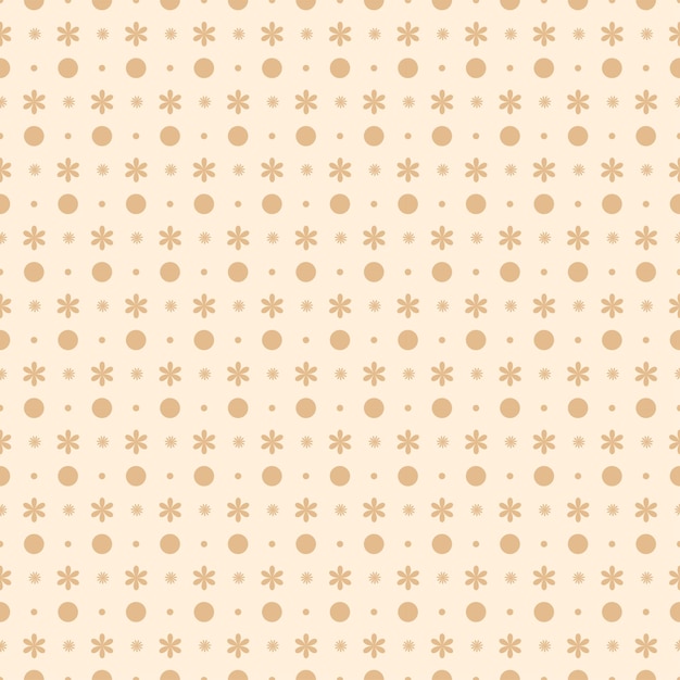 diseño plano diseño de polca de punto de flor