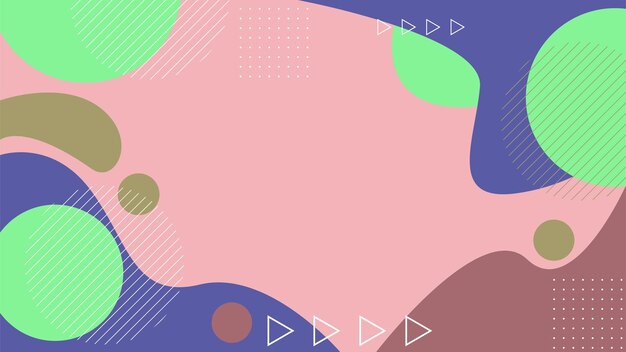 diseño plano fondo abstracto ilustración vectorial EPS 10