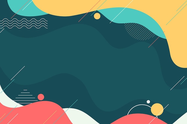 diseño plano de fondo abstracto