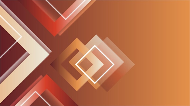 Diseño plano fondo geométrico abstracto plantilla de estandarte de diseño artístico fondo geometrico plano