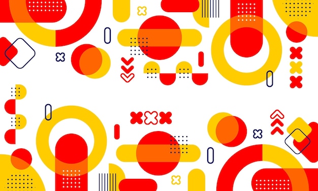 diseño plano de fondo geométrico abstracto