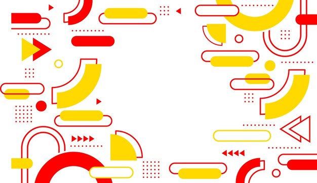 diseño plano de fondo geométrico abstracto