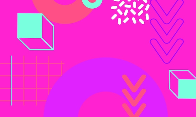 diseño plano de fondo geométrico abstracto