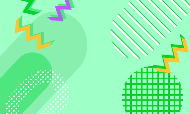 Diseño plano de fondo geométrico abstracto