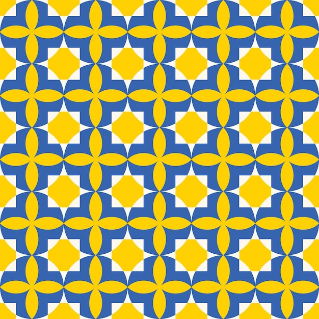 Diseño plano geométrico abstracto azulejos de patrones sin fisuras