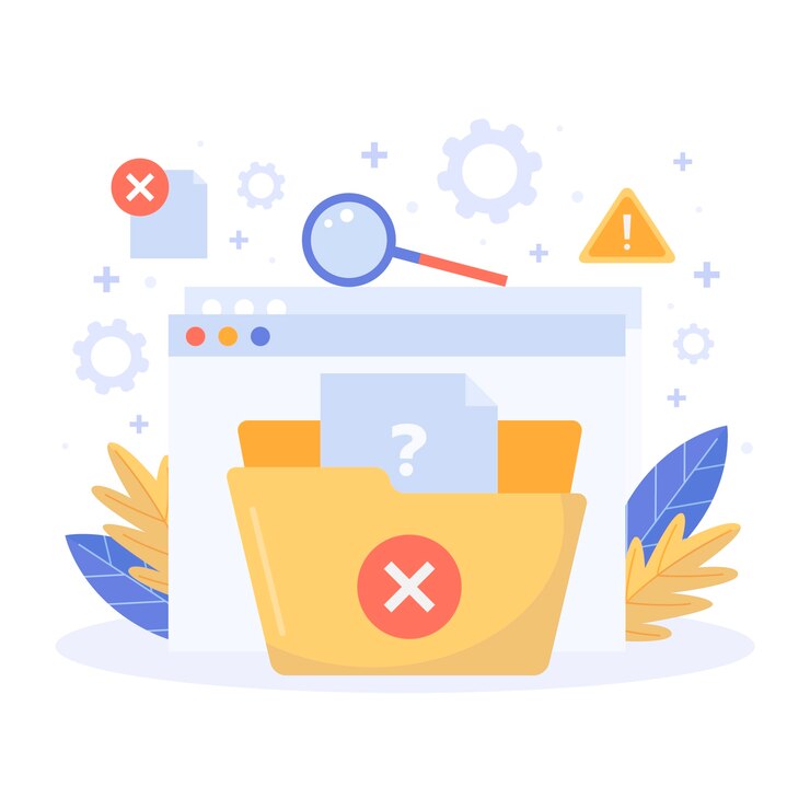 Vector diseño plano sin ilustración de datos