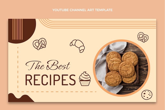 Diseño plano panadería canal de youtube art.