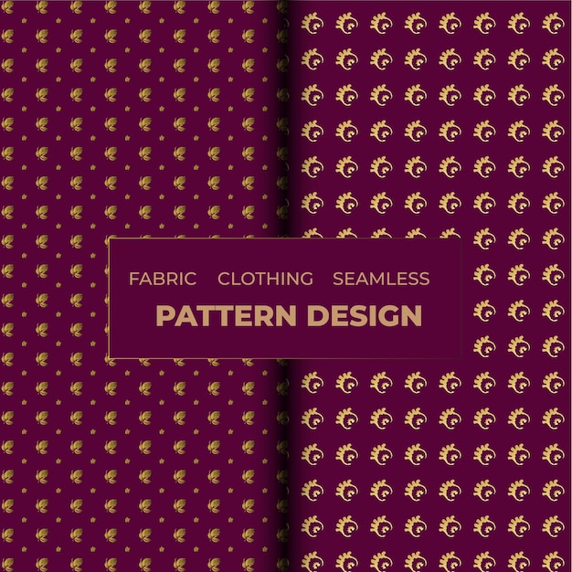diseño plano vectorial estilista de moda o sin costura patrón floral