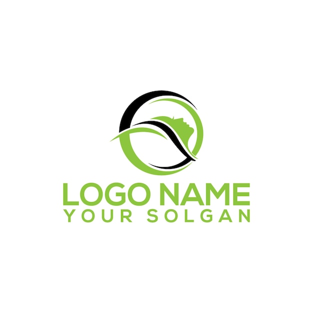 Diseño plano vectorial de las plantillas de un logotipo packIcon