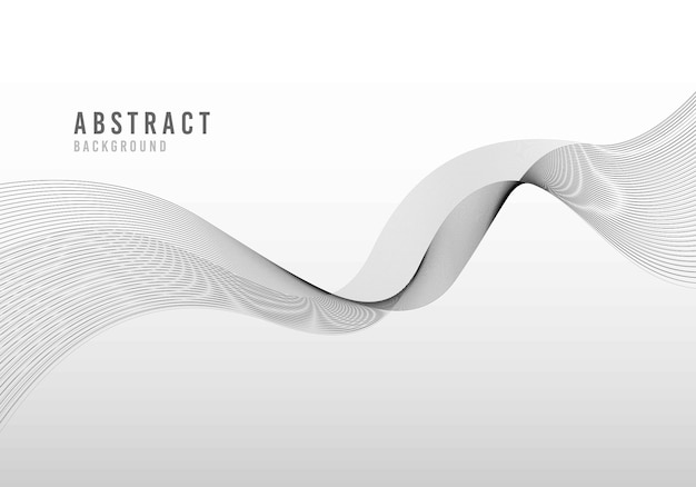 Diseño de plantilla abstracta de diseño de ilustraciones decorativas de patrón de líneas