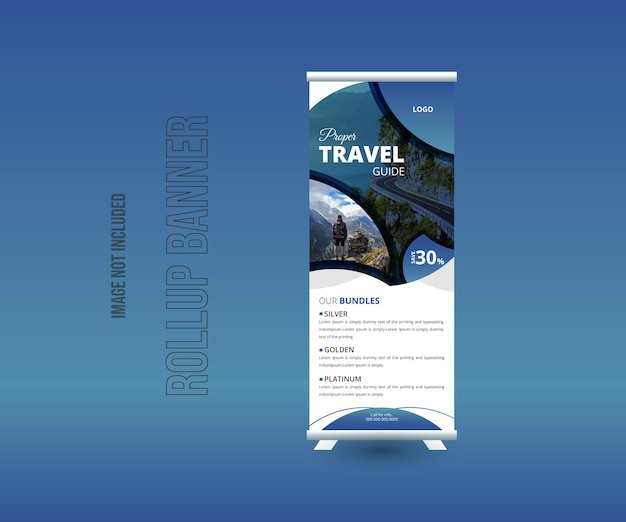 Diseño de plantilla de banner para agencias de viajes y vacaciones