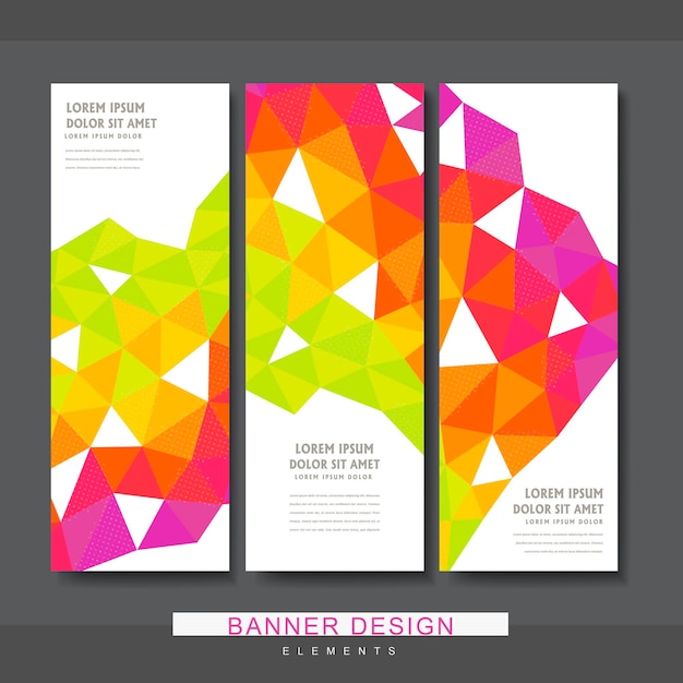 Diseño de plantilla de banner atractivo