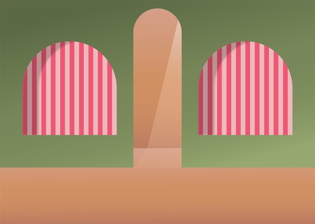diseño de plantilla de banner de redes sociales de fondo de corte de papel completo a todo color