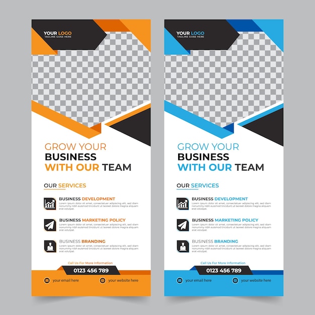 diseño de plantilla de banner