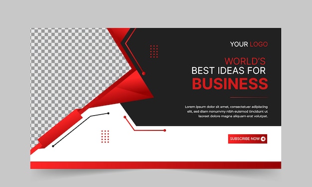 diseño de plantilla de banner