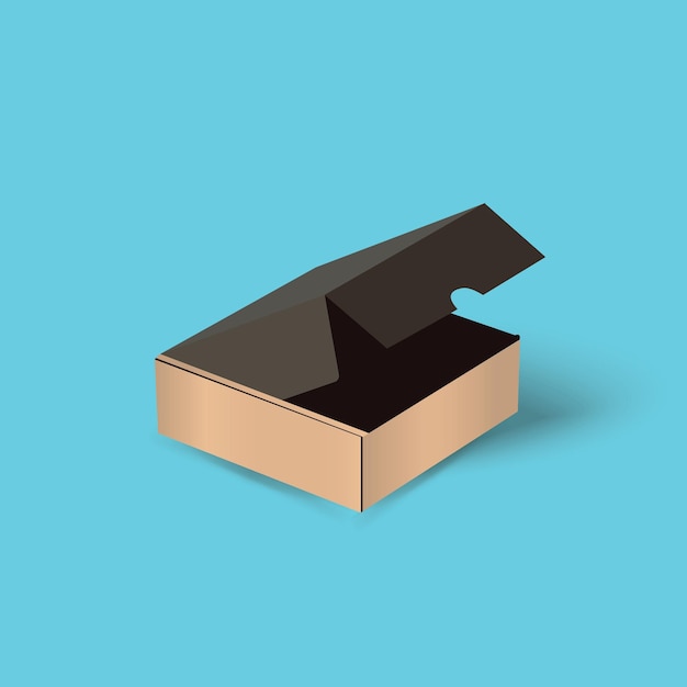 diseño de plantilla de caja con vector
