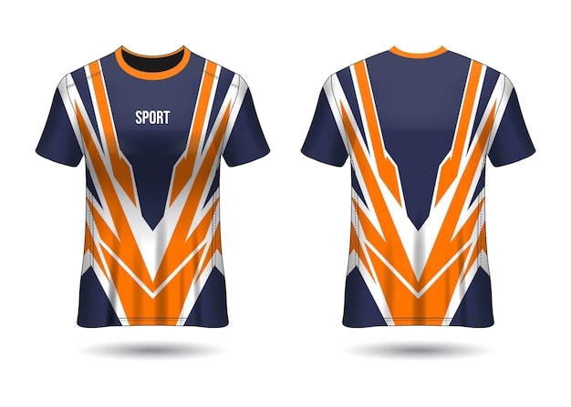 Diseño de plantilla de camiseta deportiva Jersey