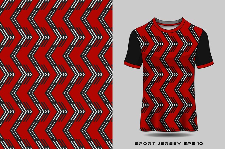 Diseño de plantilla de camiseta deportiva