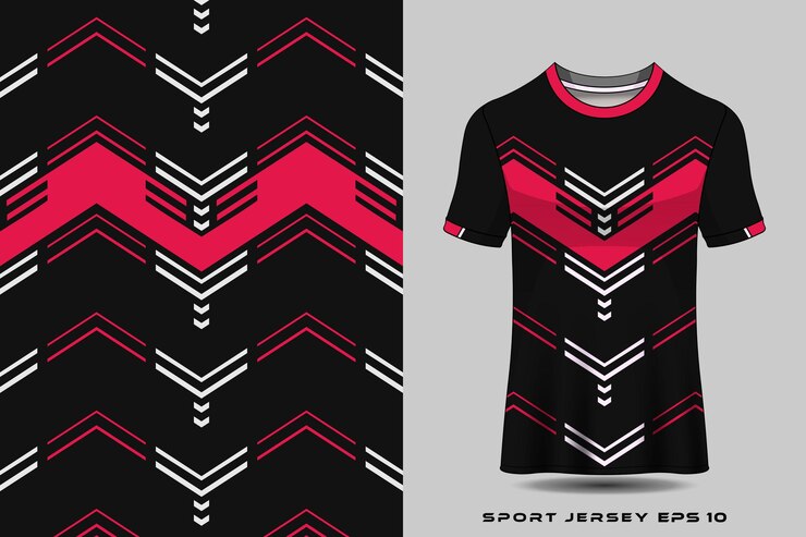 Diseño de plantilla de camiseta deportiva