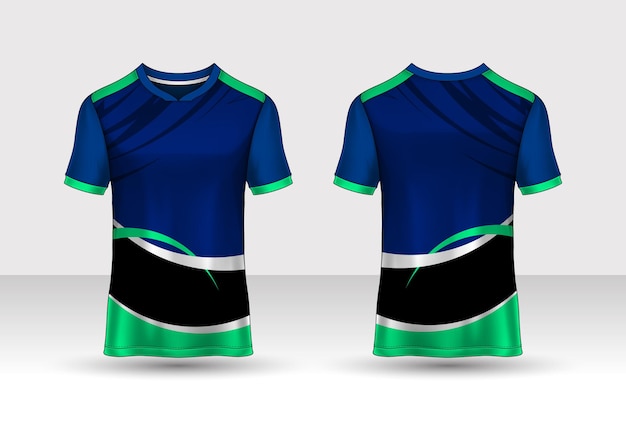 diseño de plantilla de camiseta para fútbol fútbol carreras juegos deportivos camiseta diseño abstracto
