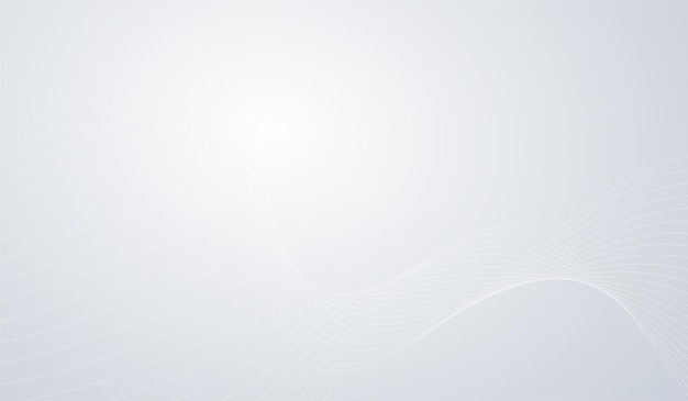 Diseño de plantilla de degradado de onda de fondo de línea