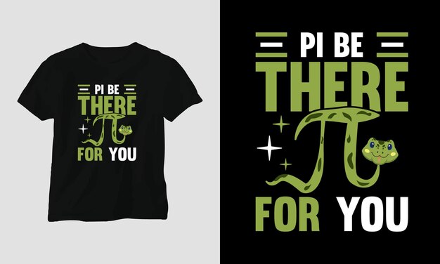 Diseño de plantilla de diseño de camiseta de tipografía especial Pi Day con pi, matemáticas, etc.