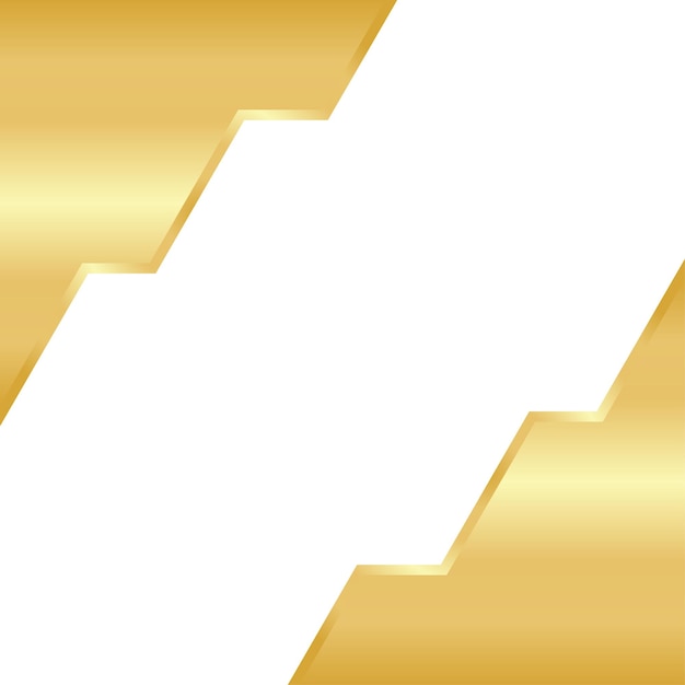 Diseño de plantilla de hexágono dorado
