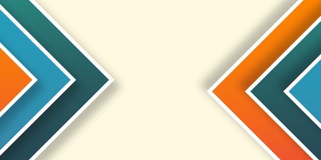Diseño de plantilla de ilustración de fondo colorido moderno abstracto