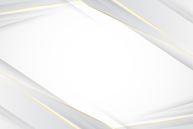 Diseño de plantilla de ilustración de fondo de presentación de negocios de degradado abstracto blanco