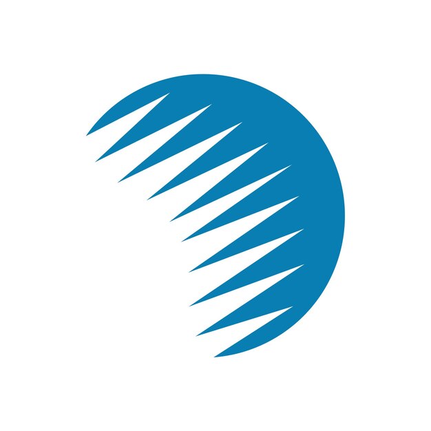 Diseño de la plantilla de ilustración del logotipo del icono vectorial de línea de globo