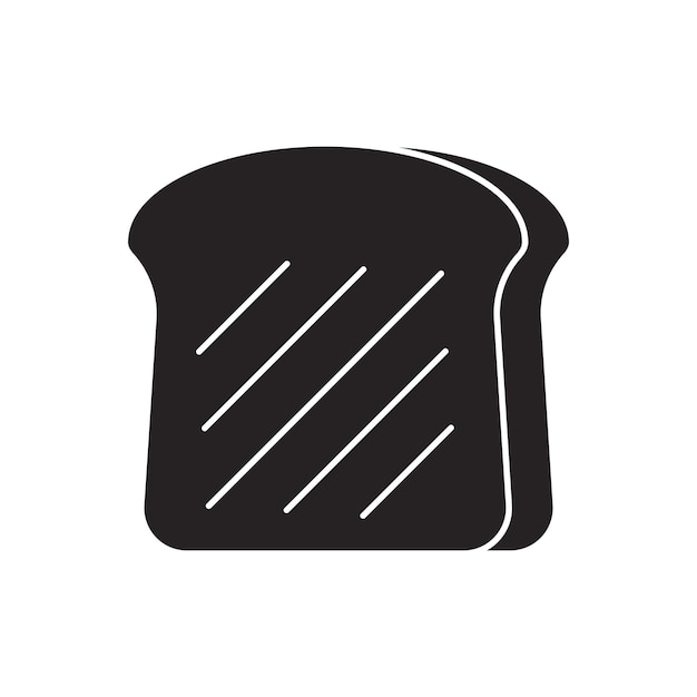 Vector diseño de plantilla de ilustración de vector de icono de pan