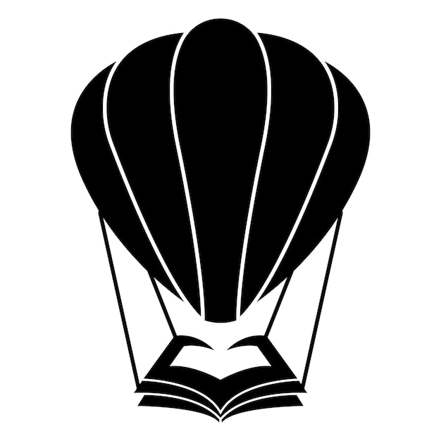 Diseño de plantilla de ilustración de vector de logotipo de icono de globo de aire