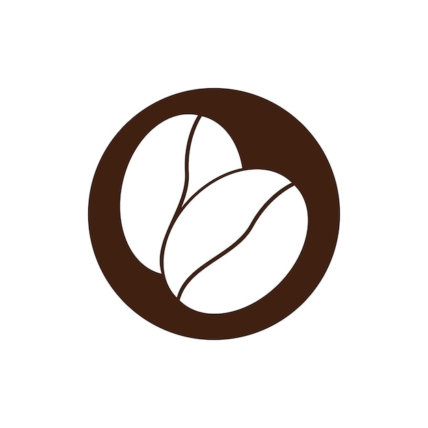 Diseño de plantilla de ilustración vectorial del icono del café